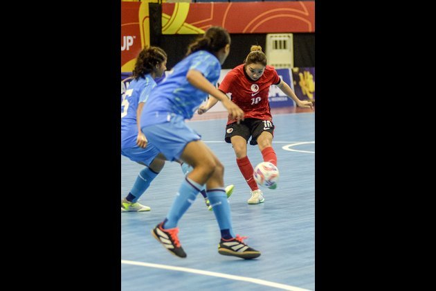 (SP)ইন্দোনেশিয়া-যোগারকার্তা-এএফসি মহিলাদের ফুটসাল এশিয়ান কাপ-কোয়ালিফায়ার-গ্রুপ বি-এইচকেজি বনাম ভারত